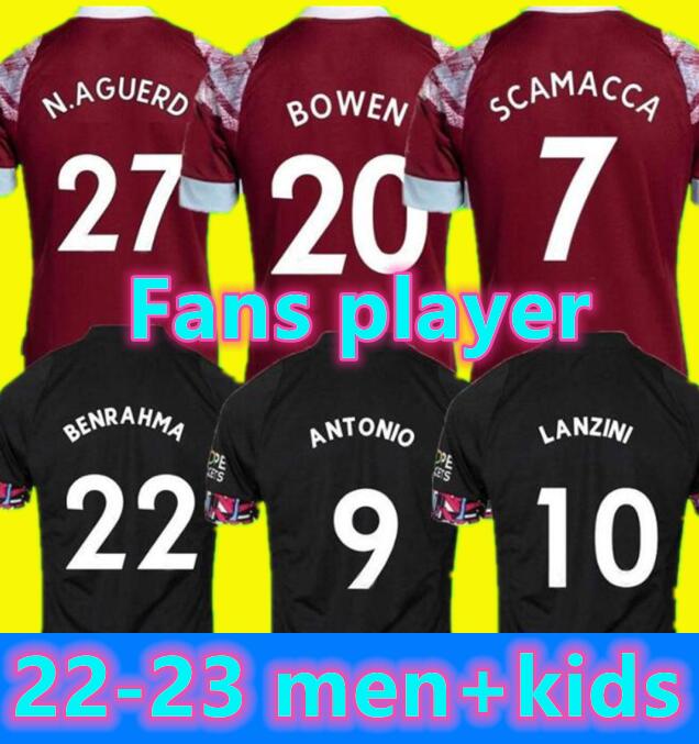 22 23 BOWEN RICE SCAMACCA Soccer Jersey west hams BENRAHMA LANZINI ANTONIO FORNALS DAWSON Vlasic 2022 2023 football Shirt Mens Kids AGUERD fans player version 3XL 4XL, Adult home player
22 23 BOWEN RICE SCAMACCA Soccer Jersey west hams BENRAHMA LANZINI ANTONIO FORNALS DAWSON Vlasic 2022 2023 football Shirt Mens Kids AGUERD fans player version 3XL 4XL, Adult home player