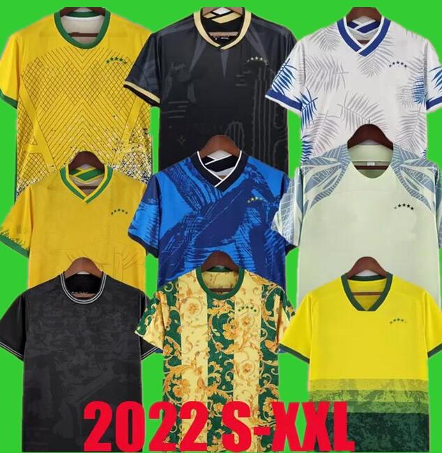 concept classic 2022 2023 bRAZILS soccer jersey PAQUETA COUTINHO football shirts FIRMINO brasil Camiseta de futbol 22 23 MARQUINHOS VINI JR ANTONY SILVA DANI ALVES, Concept yellow blue
concept classic 2022 2023 bRAZILS soccer jersey PAQUETA COUTINHO football shirts FIRMINO brasil Camiseta de futbol 22 23 MARQUINHOS VINI JR ANTONY SILVA DANI ALVES, Concept yellow blue