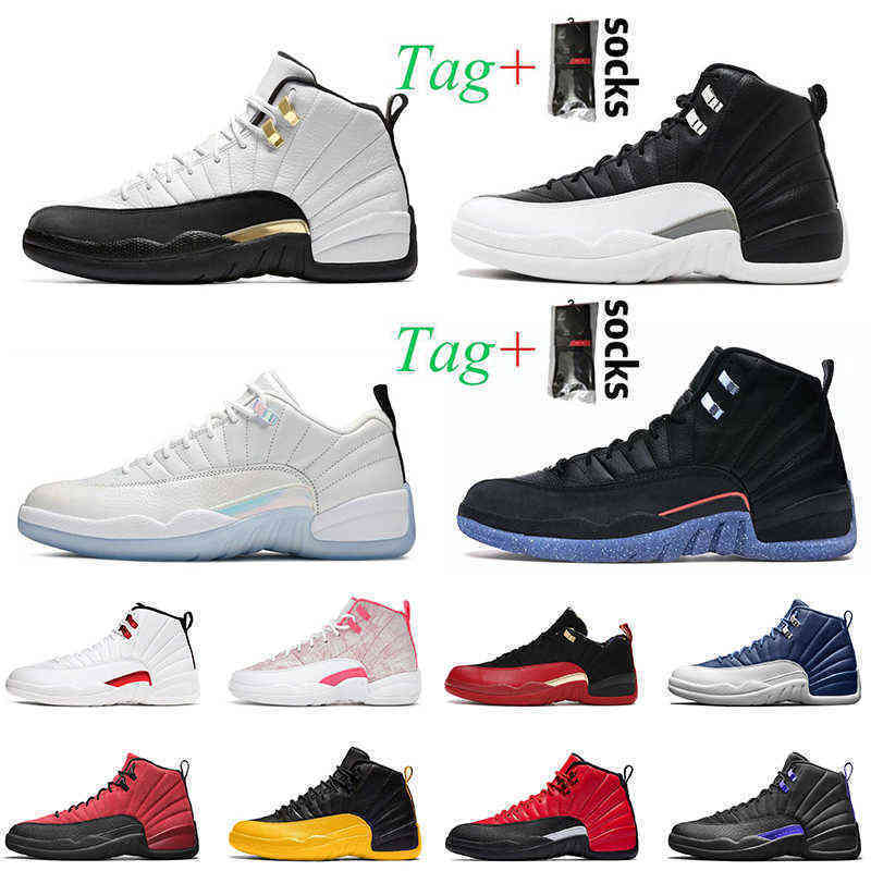 2021 Jumpman 12 Women Men 12s designer Basketball Shoes Jordon Playoffs Royalty Utility Low Easter Sneakers SE Super B CNY Arctic Punch Pink Twist, #32 midnight black 40-47
2021 Jumpman 12 Women Men 12s designer Basketball Shoes Jordon Playoffs Royalty Utility Low Easter Sneakers SE Super B CNY Arctic Punch Pink Twist, #32 midnight black 40-47