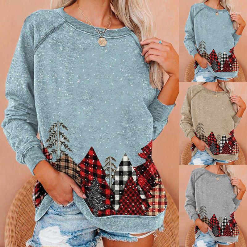 Fashion Sweatshirts Women O-neck Christmas Tree Print Long Sleeve Casual Sweatshirt Top Clothes High Quality Sudaderas Mujer Women' Hoodies, Kh
Fashion Sweatshirts Women O-neck Christmas Tree Print Long Sleeve Casual Sweatshirt Top Clothes High Quality Sudaderas Mujer Women' Hoodies, Kh