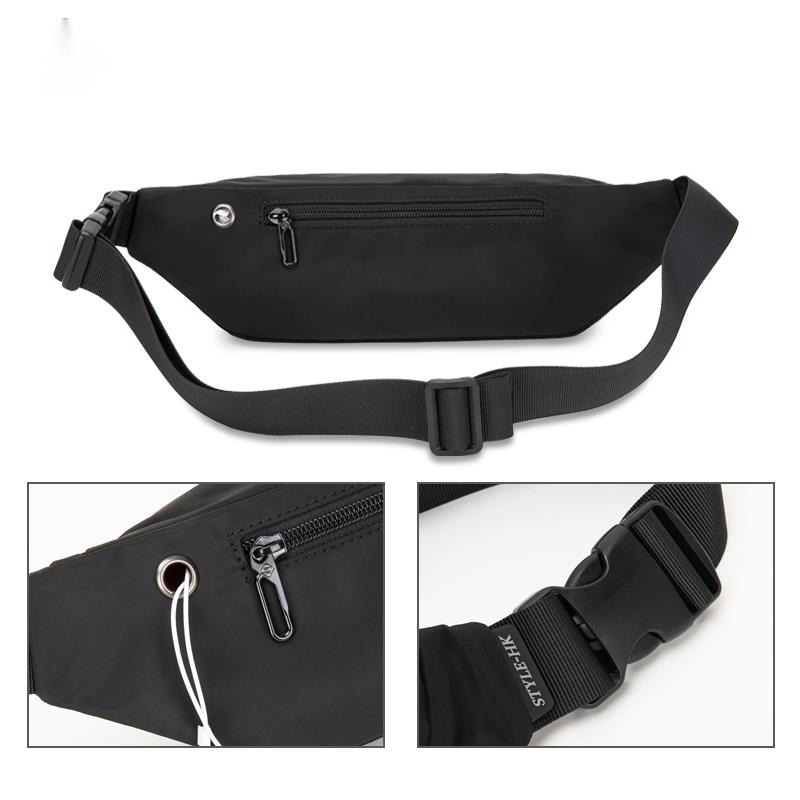 Men Waist Pack Teenager's Travel Phone Pouch for Men Fanny Shoulder Crossbody Bag Wallet for Belt Unisex Hip bags
