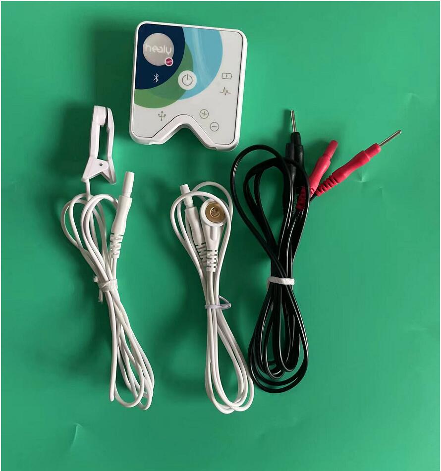 10PCS HEALY EAR CLIP COMPATIBIE ELECTRODE CONNECTION CABLES LEADS WIRES CORD BRACELETS ADHESIVE ELECTRODES Sets ACCESSORIES