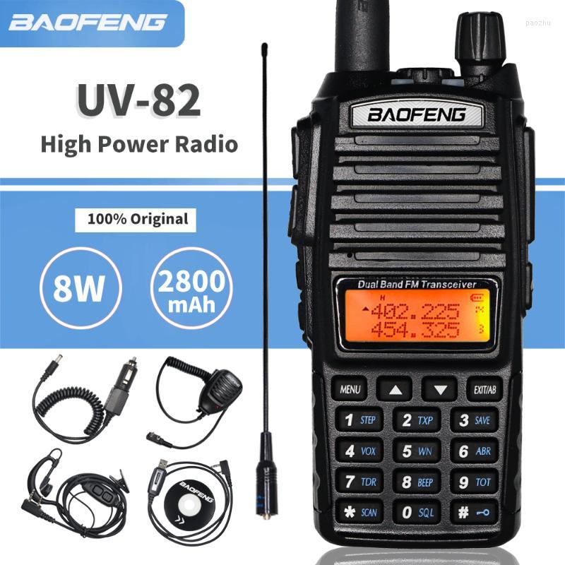 Walkie Talkie High Power 8W Baofeng UV-82 UV82 Dual Band VHF/UHF FM Transceiver 10KM Long Range Hunting Two Way Ham CB RadioWalkie
Walkie Talkie High Power 8W Baofeng UV-82 UV82 Dual Band VHF/UHF FM Transceiver 10KM Long Range Hunting Two Way Ham CB RadioWalkie