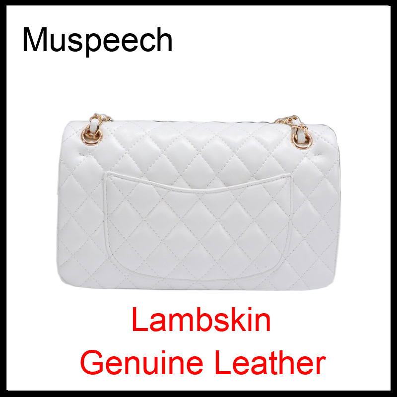 Lambskin Shoulder Bag Clutch Flap Totes Bags Wallet Double Letters Solid Hasp Waist Square Stripes Women Handbags Chain Bag, Red-silver buckle
Lambskin Shoulder Bag Clutch Flap Totes Bags Wallet Double Letters Solid Hasp Waist Square Stripes Women Handbags Chain Bag, Red-silver buckle
