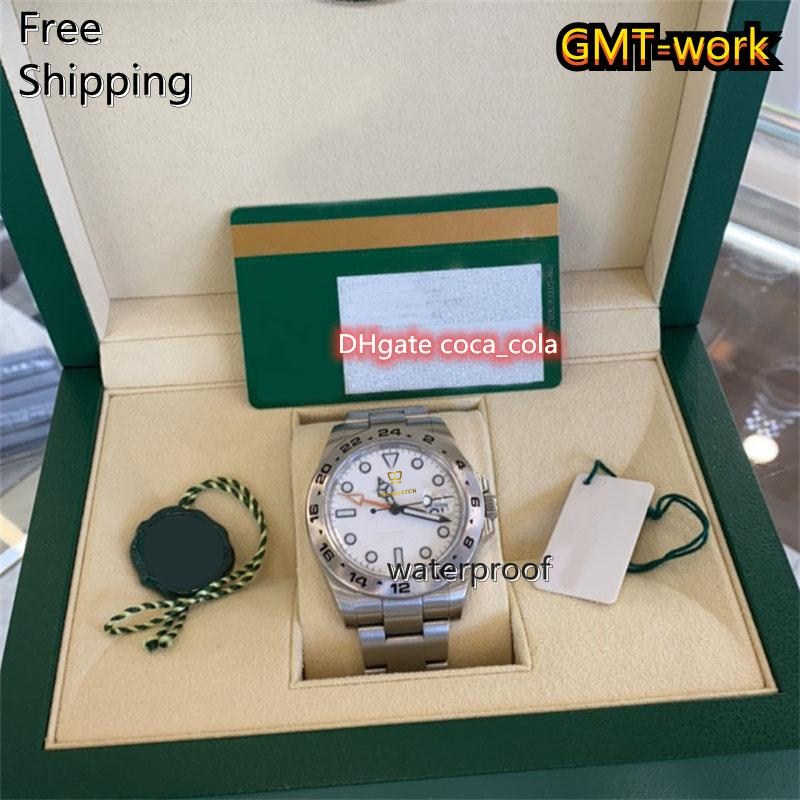Original Box BF Maker watch 42MM brand-new with Japan Movement modified Explorer White Dial IIRef.216570 SS / SS Black Men Watches
Original Box BF Maker watch 42MM brand-new with Japan Movement modified Explorer White Dial IIRef.216570 SS / SS Black Men Watches