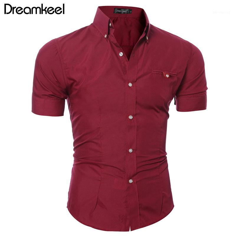 Men Shirt Bussiness Luxury Lapel Button Down Male Short Sleeve Top Blouse Casual Solid Hawaiian Hit Color Slim Shirts Y, White
Men Shirt Bussiness Luxury Lapel Button Down Male Short Sleeve Top Blouse Casual Solid Hawaiian Hit Color Slim Shirts Y, White