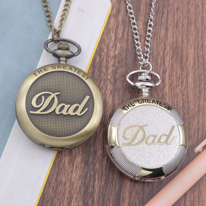Pocket Watches Sell 50pcs/lot Bronze THE GREATEST DAD Quartz Watch Necklace Fob
Pocket Watches Sell 50pcs/lot Bronze THE GREATEST DAD Quartz Watch Necklace Fob