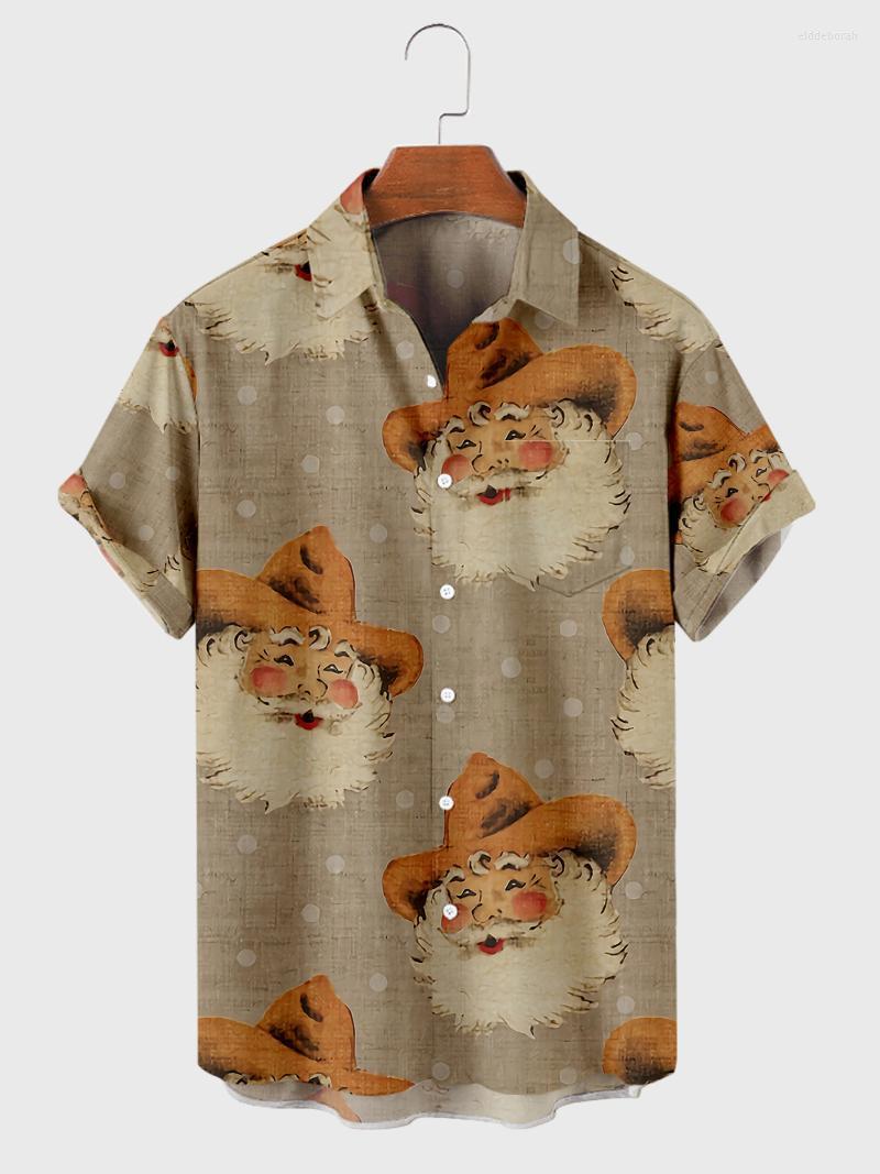 Men's Casual Shirts 8 Christmas Pattern Digital Printing Loose Button Short Sleeve Men's TopMen's Eldd22, 8 a606 white line
Men's Casual Shirts 8 Christmas Pattern Digital Printing Loose Button Short Sleeve Men's TopMen's Eldd22, 8 a606 white line