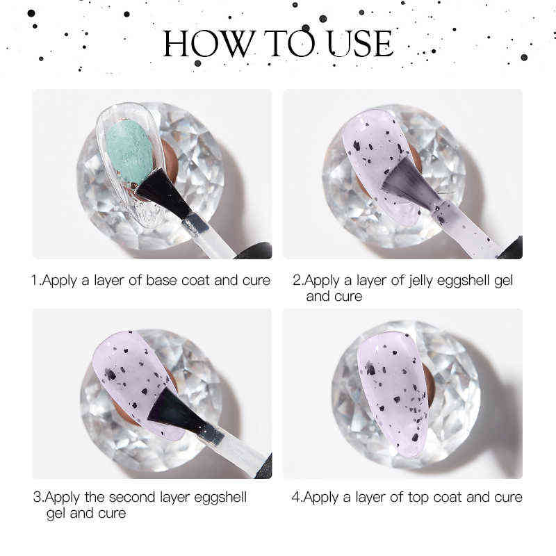 Nail Gel Toy Mtssii Jelly Eggshell Polish Art Diy Yogurt Effect Soak Off Base Top Coat Manicure Color Uv Varnishes 0328