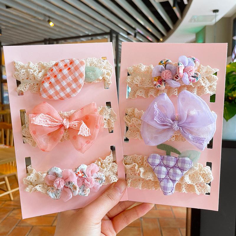 Hair Accessories 3Pcs/Set Lace Elastic Baby Girl Headband Sweet Princess Bow Kids Band Flower Headwear Born Pography Props, Style 2
Hair Accessories 3Pcs/Set Lace Elastic Baby Girl Headband Sweet Princess Bow Kids Band Flower Headwear Born Pography Props, Style 2