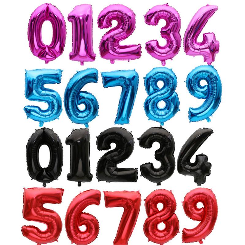 Party Decoration 32 Inch Big Foil Birthday Balloons Air Helium Number Balloon Figures Happy Decorations Kid Baloons Balon
Party Decoration 32 Inch Big Foil Birthday Balloons Air Helium Number Balloon Figures Happy Decorations Kid Baloons Balon