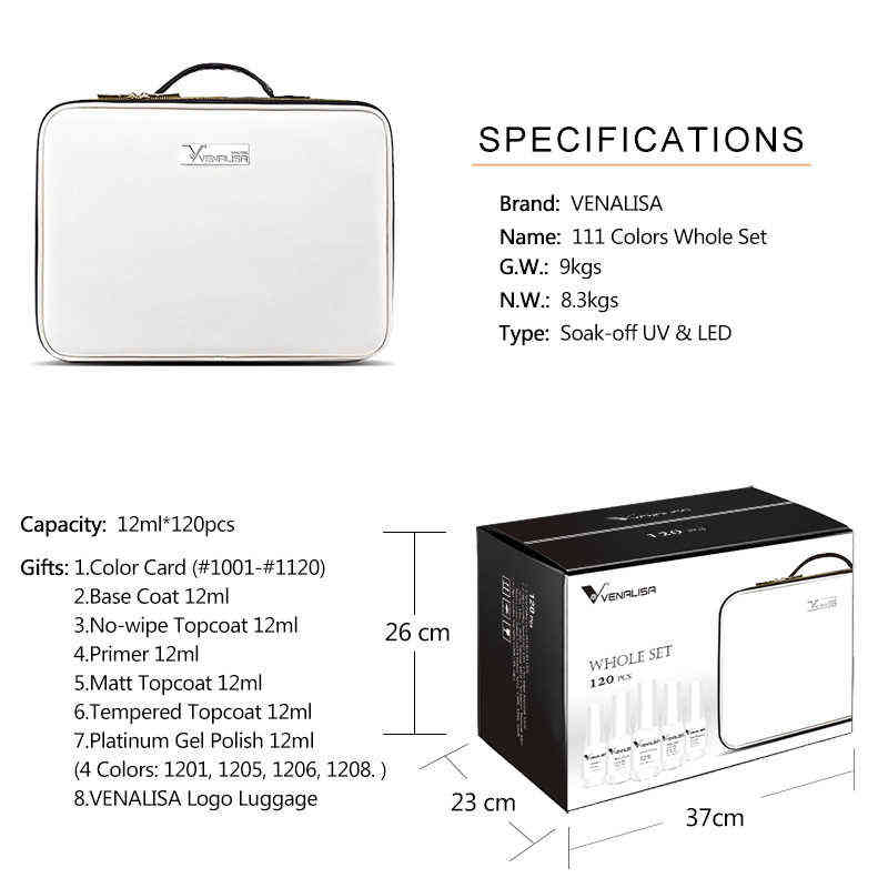 NXY Nail Gel 12ml Whole Set Varish Soak Off Led Uv Polish Kit High Quality Salon Base Topcoat 120pcs Full Bag 0328