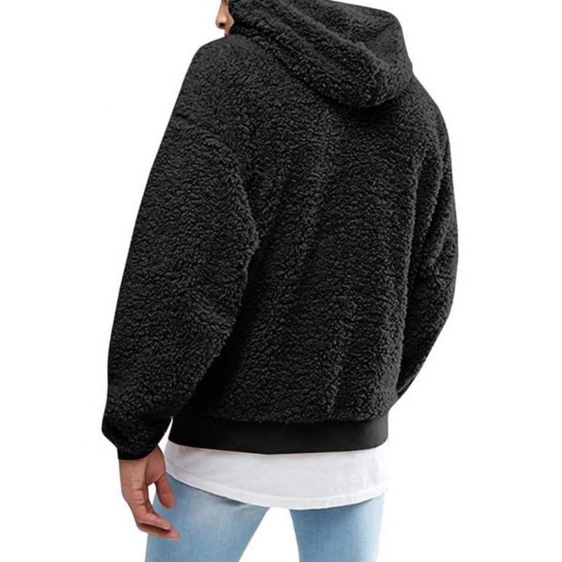 Men's Hoodies & Sweatshirts Men Hoodie Solid Color Male Long Sleeve Drawstring Pullover Lamb Plush Thick Pocket Sweatshirt Autumn Winter Top, Grey m
Men's Hoodies & Sweatshirts Men Hoodie Solid Color Male Long Sleeve Drawstring Pullover Lamb Plush Thick Pocket Sweatshirt Autumn Winter Top, Grey m