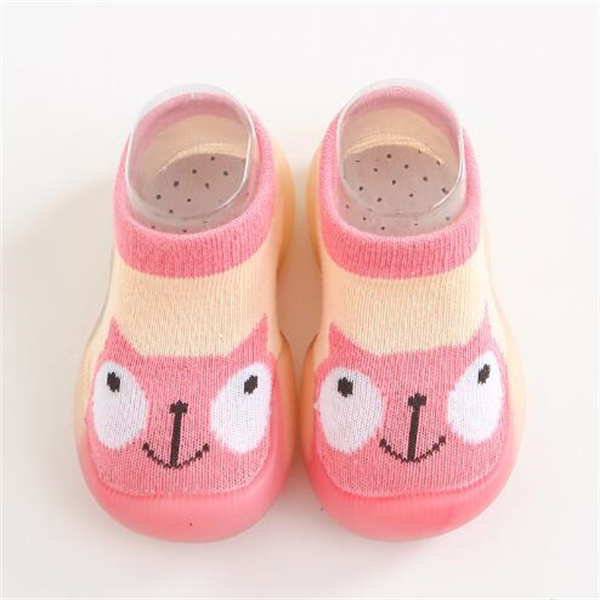 Unisex Baby Shoes First Shoes Toddler First Walkers Boy Soft Sole Rubber Outdoor Baby Shoes Cute Animal Baby Booties Anti-slip GC1376