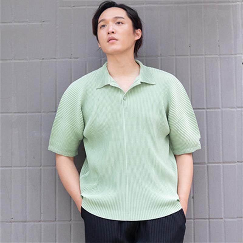 Men's Polos Miyake Fold Men's Tops T-shirt 2022 Summer Loose Large Size Short-sleeved T Shirt Top MaleMen's Men'sMen's
Men's Polos Miyake Fold Men's Tops T-shirt 2022 Summer Loose Large Size Short-sleeved T Shirt Top MaleMen's Men'sMen's
