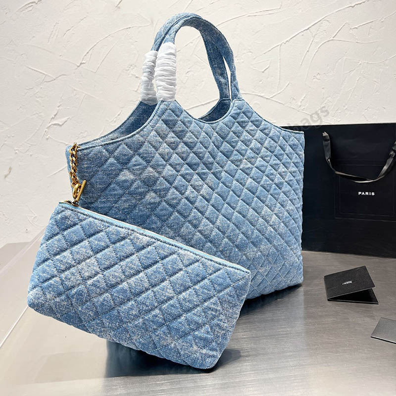 Designer Bags Women Handbags Purses Leather Gaby Quilted Texture Shopping Bag Large Capacity Diamond Check Tote 37cm, Sky blue
Designer Bags Women Handbags Purses Leather Gaby Quilted Texture Shopping Bag Large Capacity Diamond Check Tote 37cm, Sky blue
