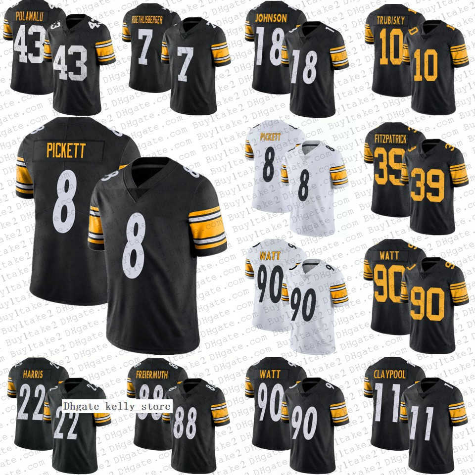 22 Najee Harris 8 Kenny Pickett TJ Watt Pittsburgh''Steelers''Football 10 Trubisky Jersey Ben Roethlisberger 55 Bush''nfl''Jersey, Youth
22 Najee Harris 8 Kenny Pickett TJ Watt Pittsburgh''Steelers''Football 10 Trubisky Jersey Ben Roethlisberger 55 Bush''nfl''Jersey, Youth