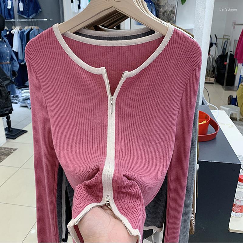 Women's Knits & Tees Knitted Sweaters Women Zipper Cardigans Long Sleeve Sweater Knitting Oversized Comfortable Skinny Coat Spring Perf22, Black
Women's Knits & Tees Knitted Sweaters Women Zipper Cardigans Long Sleeve Sweater Knitting Oversized Comfortable Skinny Coat Spring Perf22, Black