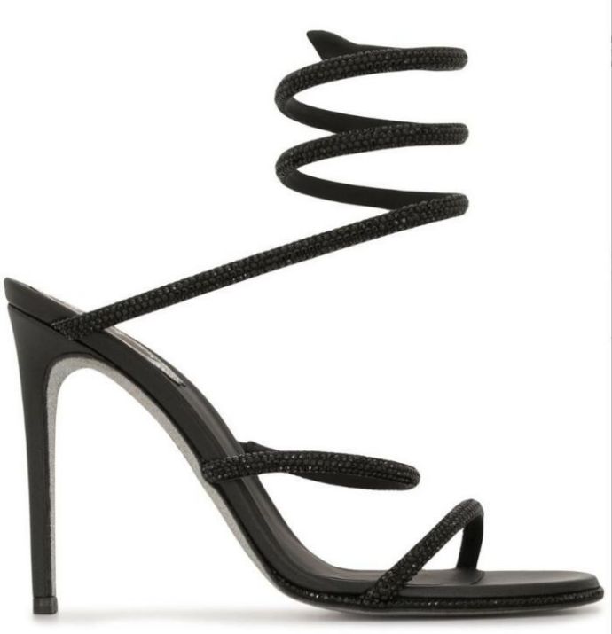 CAOVILLA Cleo open RENE toe sandals crystal embellished spiral snake tail sandals twining rhinestone sandal women Top quality Silver Black, Rene c1291
CAOVILLA Cleo open RENE toe sandals crystal embellished spiral snake tail sandals twining rhinestone sandal women Top quality Silver Black, Rene c1291