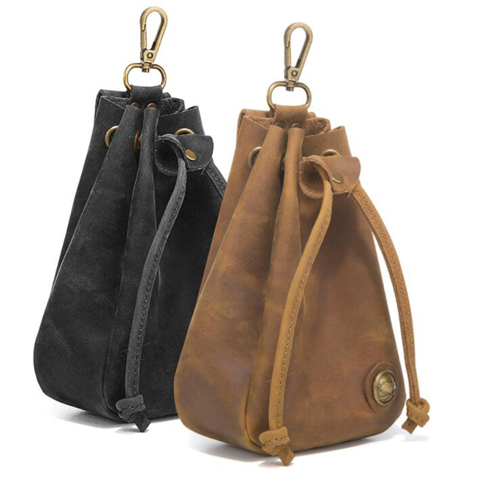 C20 Mini portable money clips First layer cowhide drawstring storage bag men's waist bag small items change wallet
C20 Mini portable money clips First layer cowhide drawstring storage bag men's waist bag small items change wallet