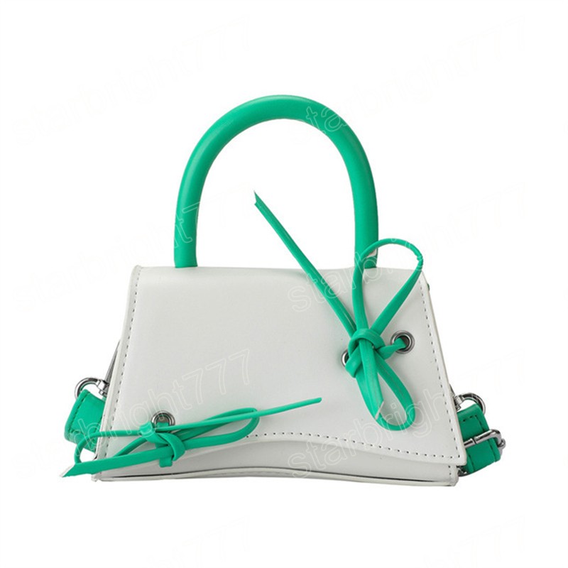 Lovely Children's Small Square Shoulder Bag PU Leather Baby Girls Messenger Bags Cute Bow Design Kids Mini Coin Purse Handbags