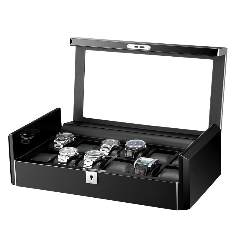 Watch Boxes & Cases High Gloss Carbon Fiber Display Storage For 12 Watches Jewelry Collection Wooden PU Leather Case Organiser HolderWatch
Watch Boxes & Cases High Gloss Carbon Fiber Display Storage For 12 Watches Jewelry Collection Wooden PU Leather Case Organiser HolderWatch