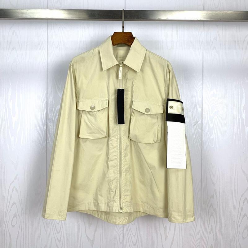 Designer stone pocket jackets island jacket long sleeve zipper Badges men tshirt casual coat windbreaker embrodiery mens shirts coats, Khaki
Designer stone pocket jackets island jacket long sleeve zipper Badges men tshirt casual coat windbreaker embrodiery mens shirts coats, Khaki