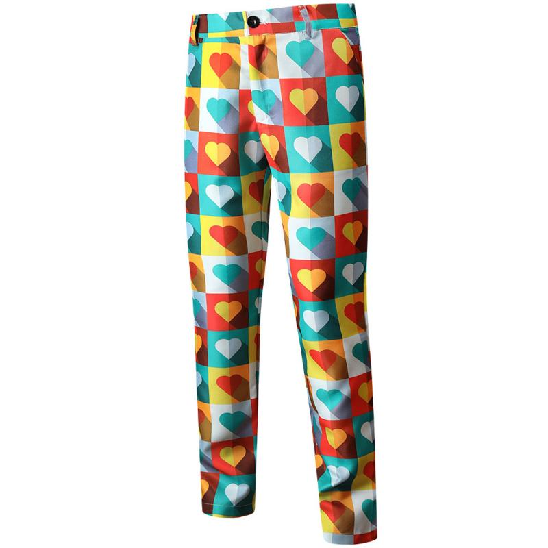 Men's Pants Men's Fashion Casual Zipper Vintage Printed Button Suit Streetwear Clothing, Pink
Men's Pants Men's Fashion Casual Zipper Vintage Printed Button Suit Streetwear Clothing, Pink
