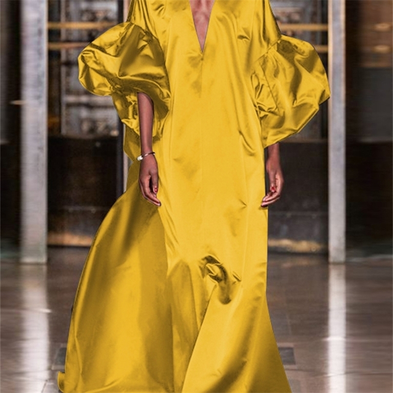 VONDA Summer Women Lantern Sleeve Dress Bohemian Vestidos Loose Solid V Neck Spring Party Sundress Satin Silk Robe Oversize 220627, Style 1 black
VONDA Summer Women Lantern Sleeve Dress Bohemian Vestidos Loose Solid V Neck Spring Party Sundress Satin Silk Robe Oversize 220627, Style 1 black