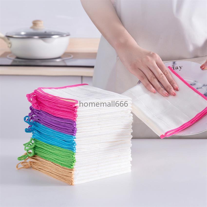 Kitchen Cleaning Cloth Dish Washing Towel Bamboo Fiber Eco Friendly Bamboo Cleanier Clothing AA
Kitchen Cleaning Cloth Dish Washing Towel Bamboo Fiber Eco Friendly Bamboo Cleanier Clothing AA