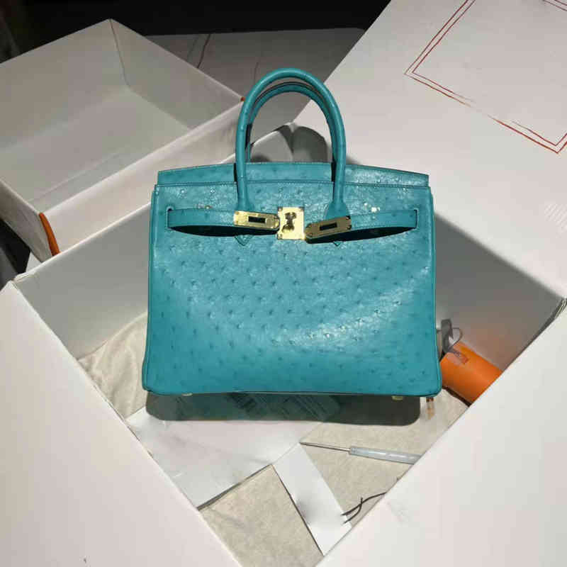Luxury H Bags Birkins h Jiahu Blue Ostrich Leather 3025mini Small Portable Togo Litchi Pattern Large Capacity
Luxury H Bags Birkins h Jiahu Blue Ostrich Leather 3025mini Small Portable Togo Litchi Pattern Large Capacity