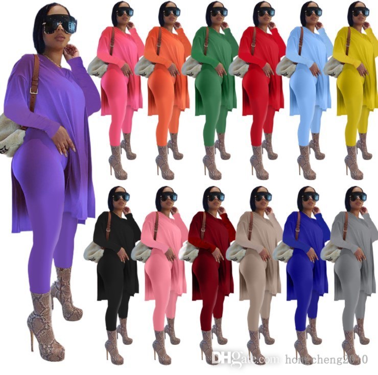 Plus Size Womens Clothing Tracksuits Fall 2 Piece Set Long Sleeve Oversize T Shirt Leggings Casual Outfits Streetwear, Grass green-long
Plus Size Womens Clothing Tracksuits Fall 2 Piece Set Long Sleeve Oversize T Shirt Leggings Casual Outfits Streetwear, Grass green-long