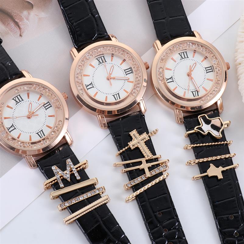 Decorative Ring for Watch Band Charms for Samsung Galaxy Smart Watch Sport Silicone Strap Accessories with Bling Diamond268C477212