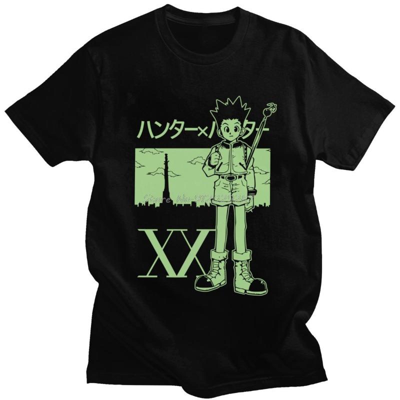 Men's T-Shirts Cool X Manga T Shirt Men Short-Sleeve Japan Hxh Tshirt Anime Gon Freecss Printed Tee Soft Cotton Slim Fit Top Gift, Black
Men's T-Shirts Cool X Manga T Shirt Men Short-Sleeve Japan Hxh Tshirt Anime Gon Freecss Printed Tee Soft Cotton Slim Fit Top Gift, Black