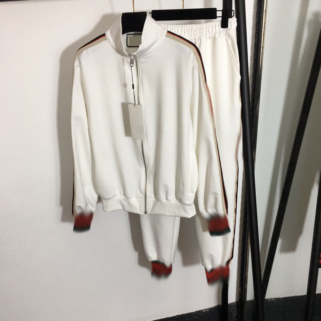 719 XL 2022 Autumn Summer Brand Same Style Long Pants Crew Neck Black Two PIeces Sets High Quality Women's Two Piece Polyester meiyi, White
719 XL 2022 Autumn Summer Brand Same Style Long Pants Crew Neck Black Two PIeces Sets High Quality Women's Two Piece Polyester meiyi, White
