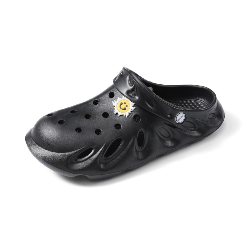 Sandals 2022 Men Summer Hole Shoes Rubber PU Lovers Garden Black Beach Flat Slippers
Sandals 2022 Men Summer Hole Shoes Rubber PU Lovers Garden Black Beach Flat Slippers