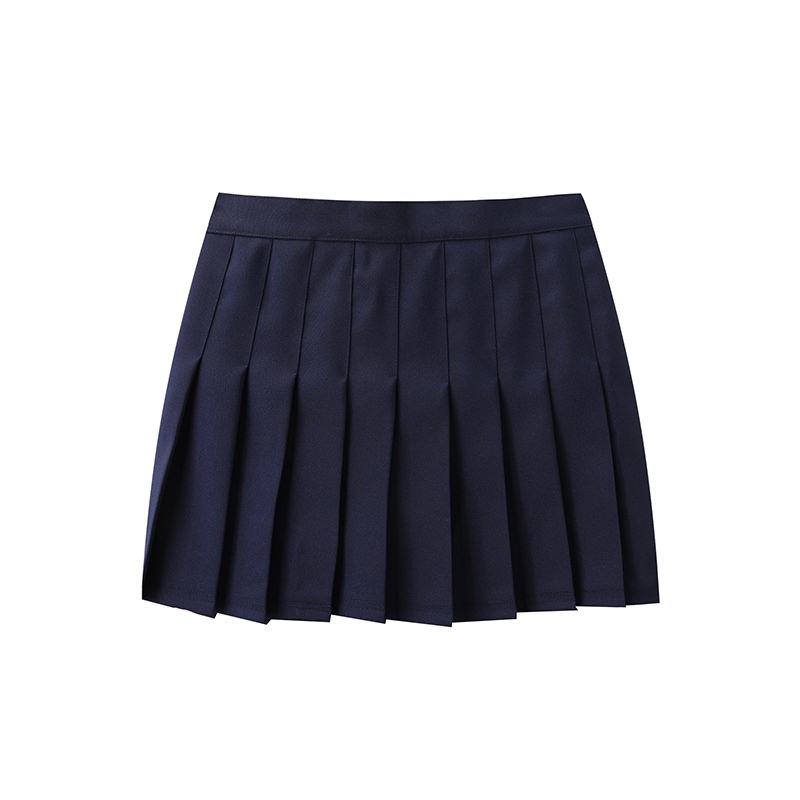Sweet Women Soft Cotton High Waist Skirt Summer Fashion Ladies England Style Female Solid Color Mini 220322
