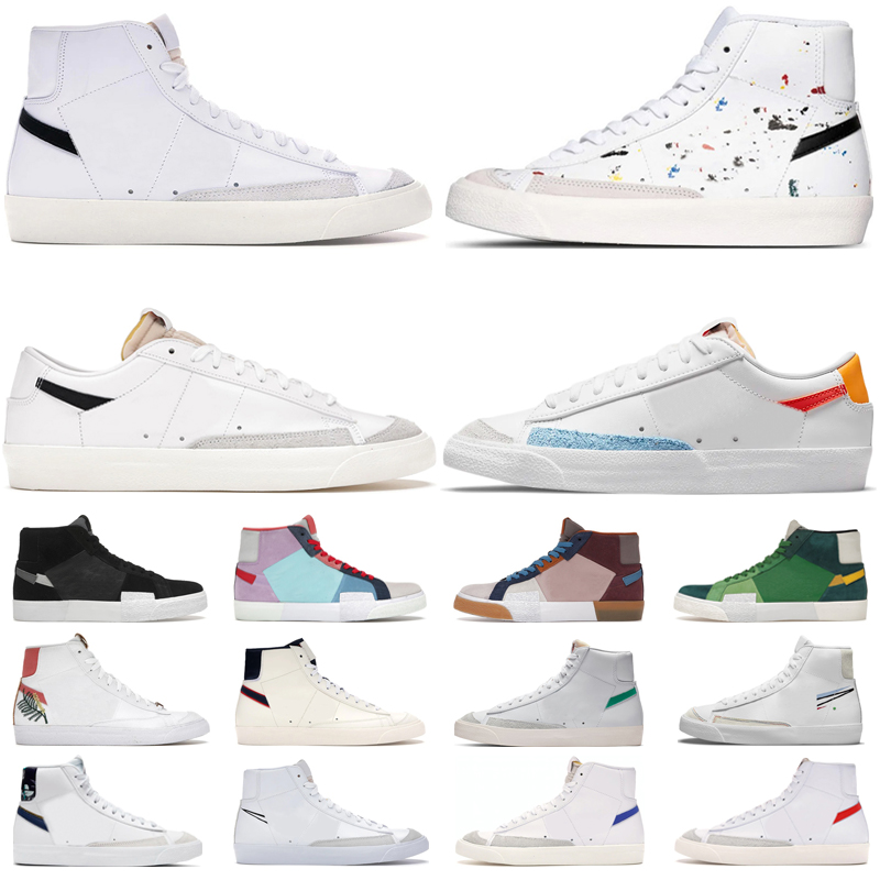 Hotsale Blazer Mid 77 Vntage Men Women Casual Shoes High Low White Black White Indigo Multi Color Arctic Punch Pine Green Mens Trainers Platform Sneakers, #36
Hotsale Blazer Mid 77 Vntage Men Women Casual Shoes High Low White Black White Indigo Multi Color Arctic Punch Pine Green Mens Trainers Platform Sneakers, #36