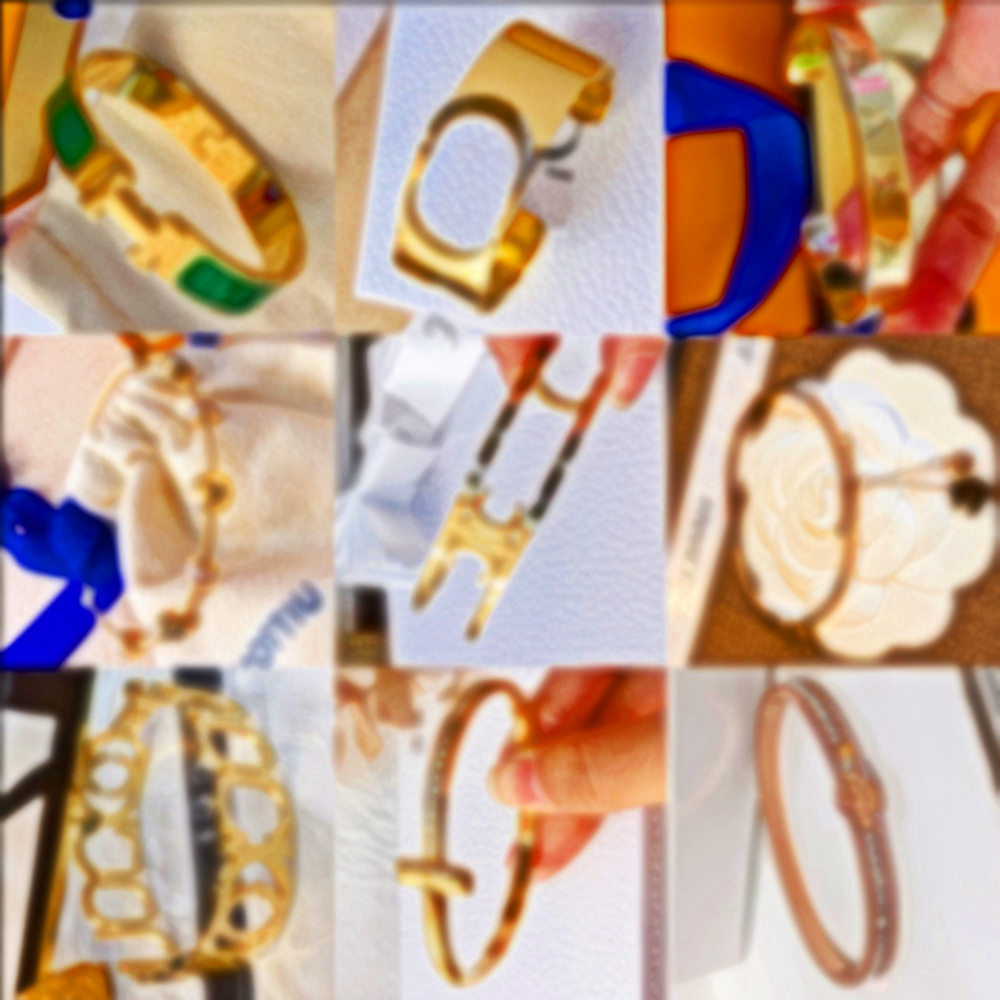 Fashionable Bracelets Women Bangle Designer Jewelry Crystal 18K Gold Plated 925 Silver Plated Stainless steel Lovers Gift Wristband Bangles Bracelet -1
Fashionable Bracelets Women Bangle Designer Jewelry Crystal 18K Gold Plated 925 Silver Plated Stainless steel Lovers Gift Wristband Bangles Bracelet -1
