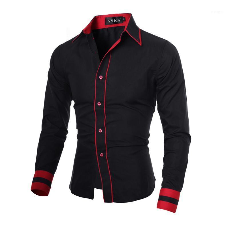 Men's Casual Shirts Men Shirt 2022 Fashion Brand Cuff Striped Long-Sleeved Male Camisa Masculina Slim Chemise Homme Dress, Red
Men's Casual Shirts Men Shirt 2022 Fashion Brand Cuff Striped Long-Sleeved Male Camisa Masculina Slim Chemise Homme Dress, Red