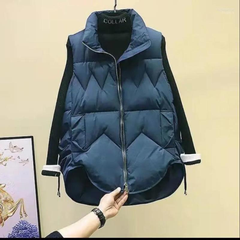 Women's Vests Women Winter Warm Cotton Padded Puffer Sleeveless Parkas Jacket Vest With Pocket Luci22, Black 
Women's Vests Women Winter Warm Cotton Padded Puffer Sleeveless Parkas Jacket Vest With Pocket Luci22, Black