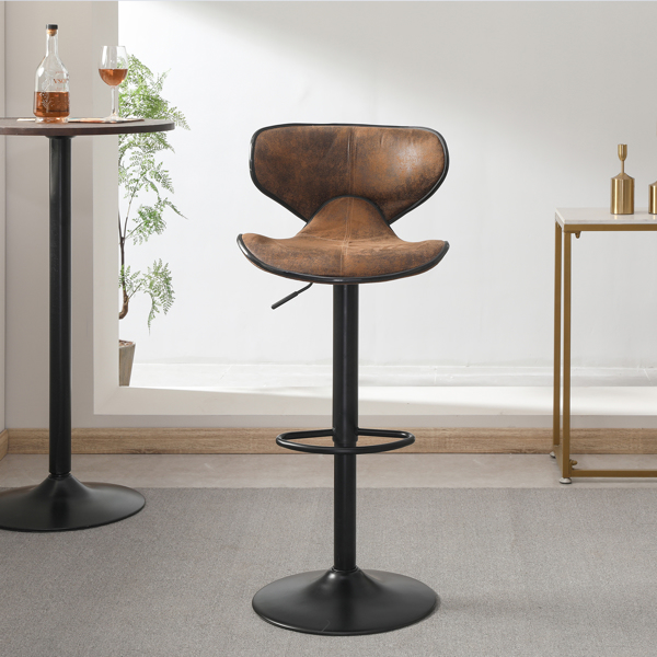 Furniture GIVENUSMYF Retro Tech Cloth Bar Stool Set of 2 Counter Height Swivel Bar Grey with 360° and Lift Seat for Living Dining Room
Furniture GIVENUSMYF Retro Tech Cloth Bar Stool Set of 2 Counter Height Swivel Bar Grey with 360° and Lift Seat for Living Dining Room
