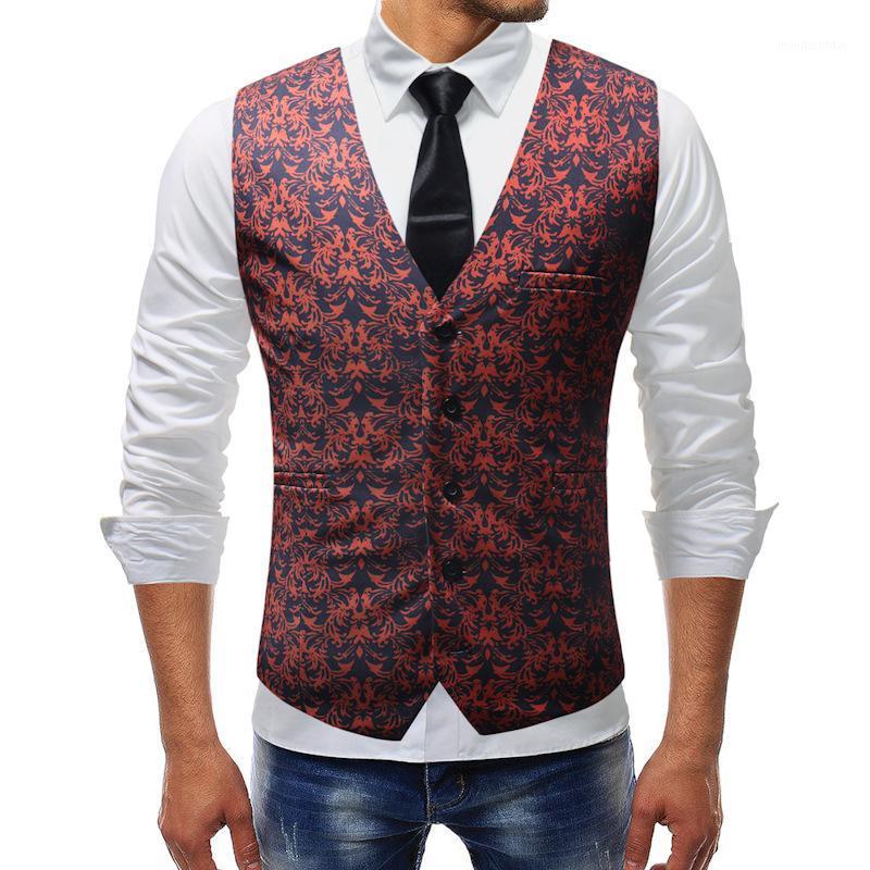 Men's Vests Vest Floral Print Man Waistcoat V Neck Slim Fit Wedding Groomsman Clothing Casual Business Jacket For Men Clothes, Same as this picture
Men's Vests Vest Floral Print Man Waistcoat V Neck Slim Fit Wedding Groomsman Clothing Casual Business Jacket For Men Clothes, Same as this picture