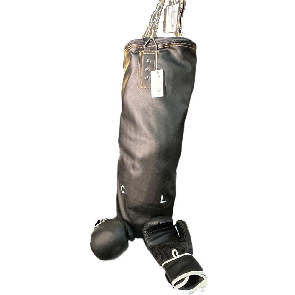 Channel Boxing Gloves Leather Sand Bag Black Limited Edition Vintage Retro style Adult Size Playing Sandbags Parry Mens Womens Fight Training Sanda Muay Thai Gift
Channel Boxing Gloves Leather Sand Bag Black Limited Edition Vintage Retro style Adult Size Playing Sandbags Parry Mens Womens Fight Training Sanda Muay Thai Gift