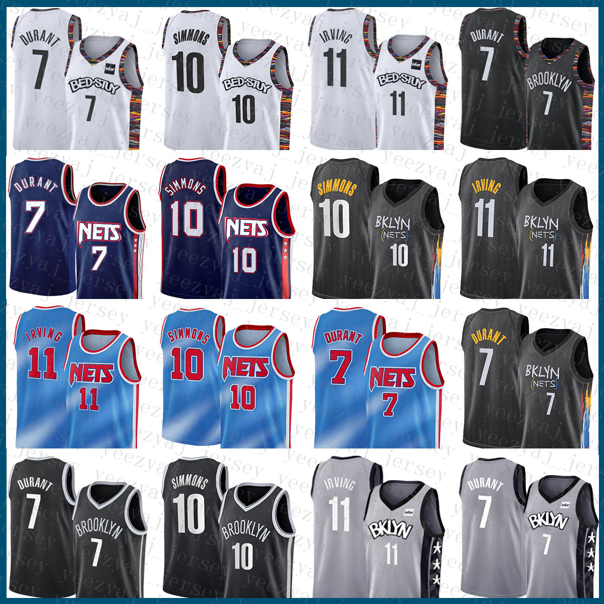 2022 New Brooklyn''Nets''Men 10 7 11 72 Basketball Jersey Ben Simmons Kevin Durant Kyrie Irving Biggie 5017, Jersey-lanwang
2022 New Brooklyn''Nets''Men 10 7 11 72 Basketball Jersey Ben Simmons Kevin Durant Kyrie Irving Biggie 5017, Jersey-lanwang