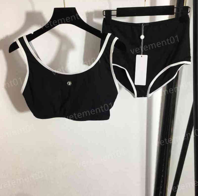 Womens Two Piece Pants C..el Bikini Split Swimsuit Sets Camisole And Briefs 2 Piece Suits Designer Women Tracksuits 0912, Black
Womens Two Piece Pants C..el Bikini Split Swimsuit Sets Camisole And Briefs 2 Piece Suits Designer Women Tracksuits 0912, Black