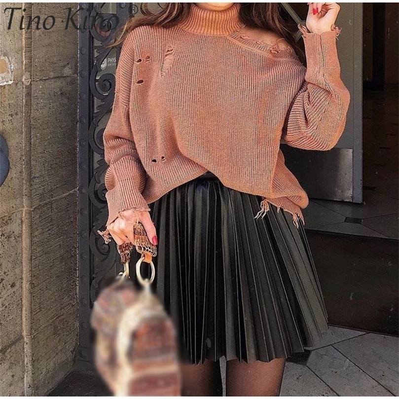 Pleated Faux Leather Women's Mini Skirt High Waist Sexy Black Female Short Skirts Spring Summer Fashion Zipper Lady Faldas 220317