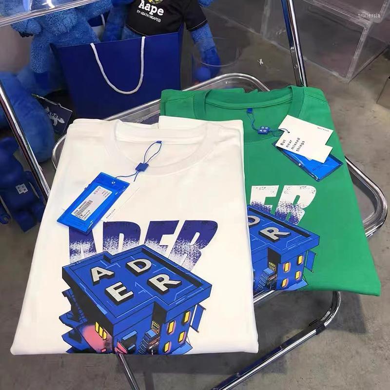 Men's T-Shirts High Quality With Tag ADER ERROR Brand Clothing Fashion Summer Blue House Print Casual Tops TeesMen's Trix22, White
Men's T-Shirts High Quality With Tag ADER ERROR Brand Clothing Fashion Summer Blue House Print Casual Tops TeesMen's Trix22, White