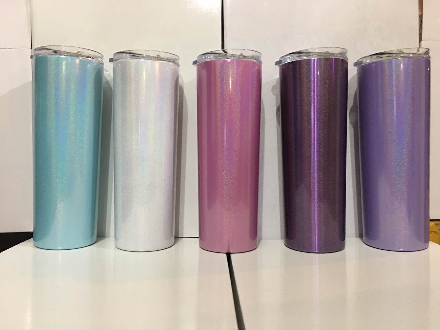 sublimation 20oz glitter skinny tumbler double wall sparkly slim tumbler with straw lid shimmer water tumblers, Multi-colors
sublimation 20oz glitter skinny tumbler double wall sparkly slim tumbler with straw lid shimmer water tumblers, Multi-colors