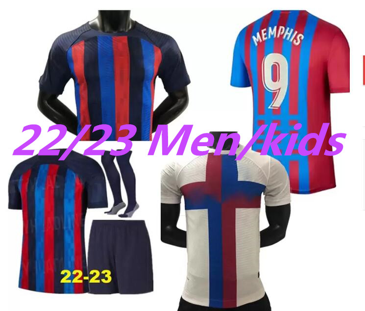 Camisetas de football MEMPHIS PEDRI ADAMA AUBA soccer jerseys FERRAN 23 ANSU FATI 2022 2023 GAVI F. JONG BARCELONAS DEST kit shirt Men Kids sets uniform 999, Gold
Camisetas de football MEMPHIS PEDRI ADAMA AUBA soccer jerseys FERRAN 23 ANSU FATI 2022 2023 GAVI F. JONG BARCELONAS DEST kit shirt Men Kids sets uniform 999, Gold